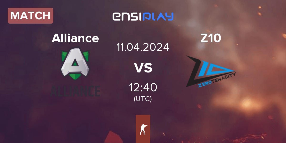 Match Alliance vs Zero Tenacity Z10 | 11.04