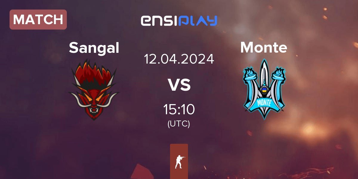 Match Sangal Esports Sangal vs Monte | 12.04