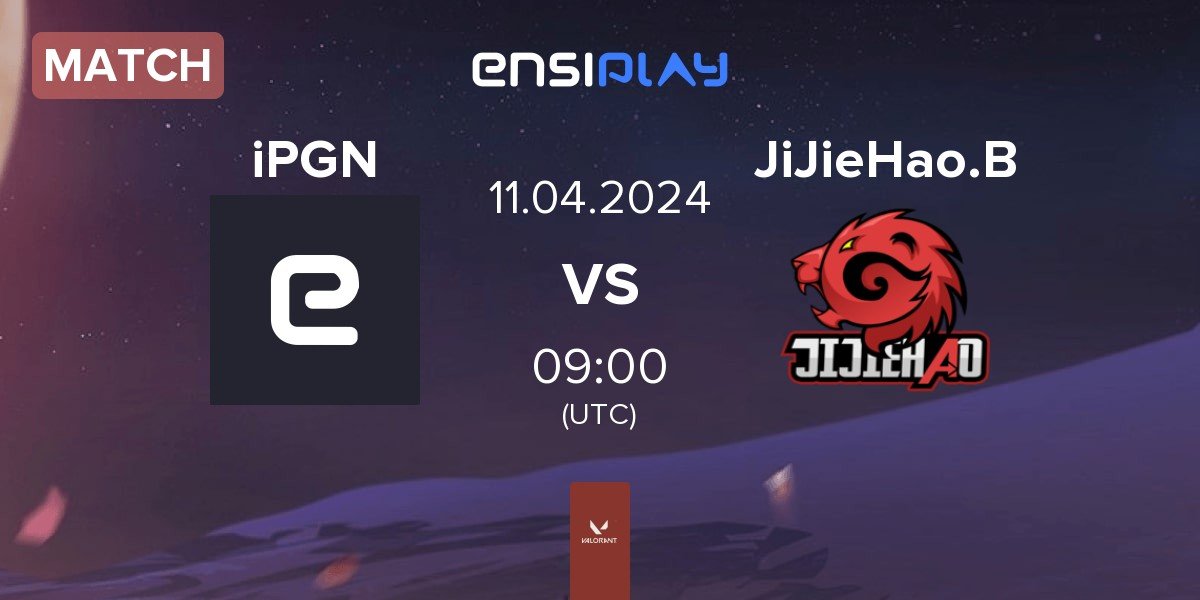Match iPGN vs JiJieHao BONK JJH | 11.04