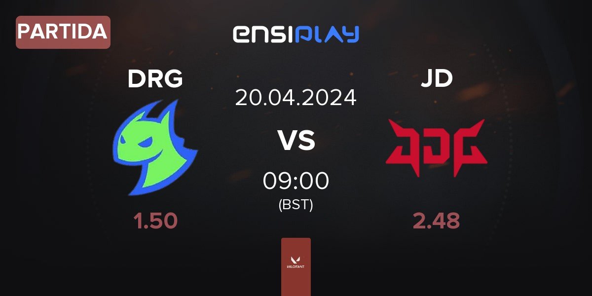 Partida Dragon Ranger Gaming DRG vs JD Gaming JD | 20.04