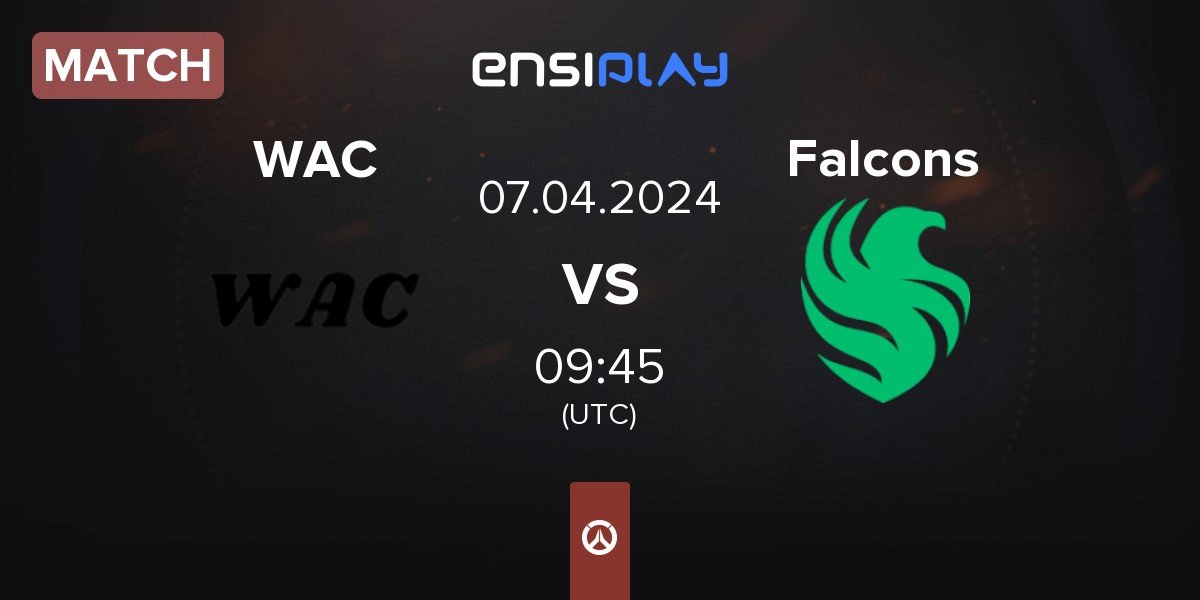 Match WAC vs Team Falcons Falcons | 07.04