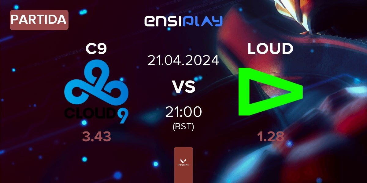 Partida Cloud9 C9 vs LOUD | 20.04