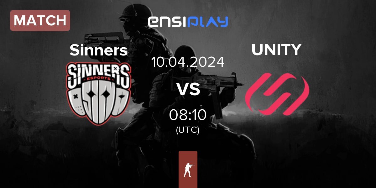 Match Sinners Esports Sinners vs UNITY Esports UNITY | 10.04