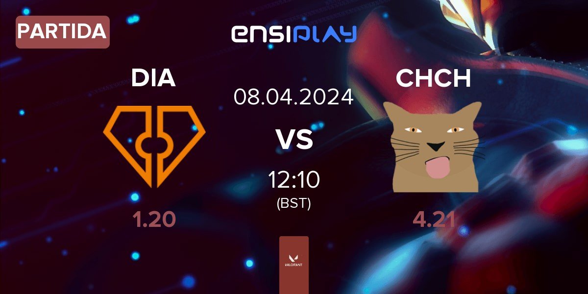 Partida Diamant Esports DIA vs Chipi Chapa's CHCH | 08.04