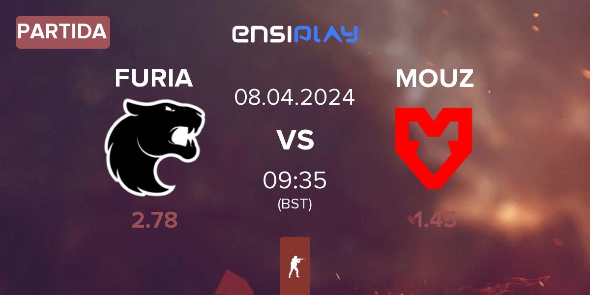 Partida FURIA Esports FURIA vs MOUZ | 08.04