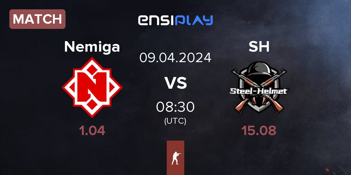 Match Nemiga Gaming Nemiga vs steel helmet SH | 09.04