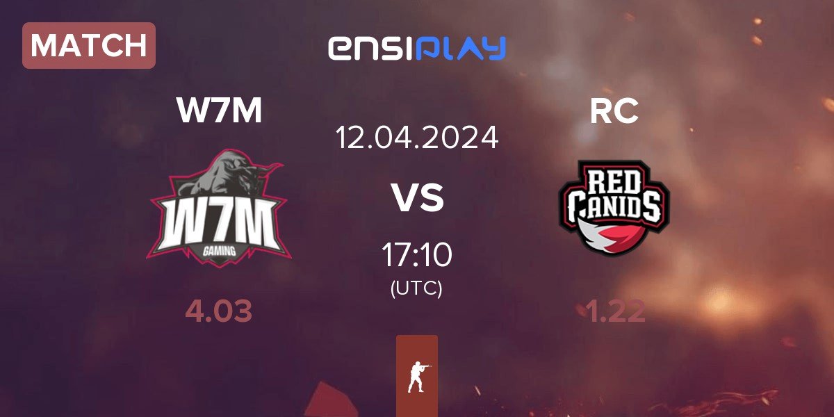 Match W7M Esports W7M vs Red Canids RC | 12.04