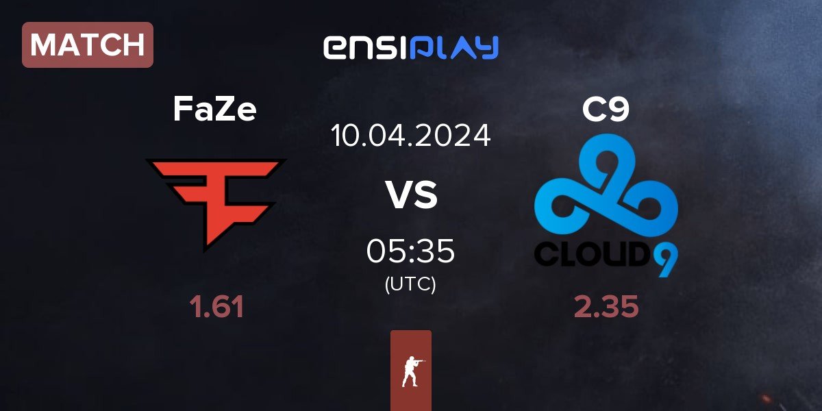 Match FaZe Clan FaZe vs Cloud9 C9 | 10.04