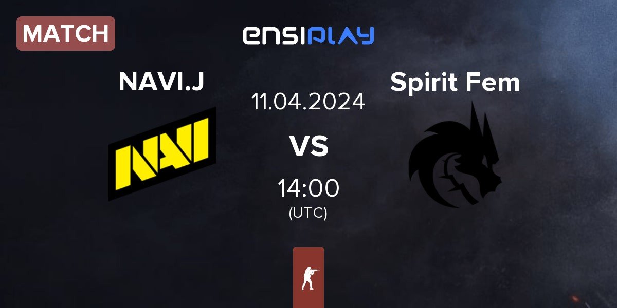 Match NAVI Javelins NAVI.J vs Team Spirit Female Spirit Fem | 11.04
