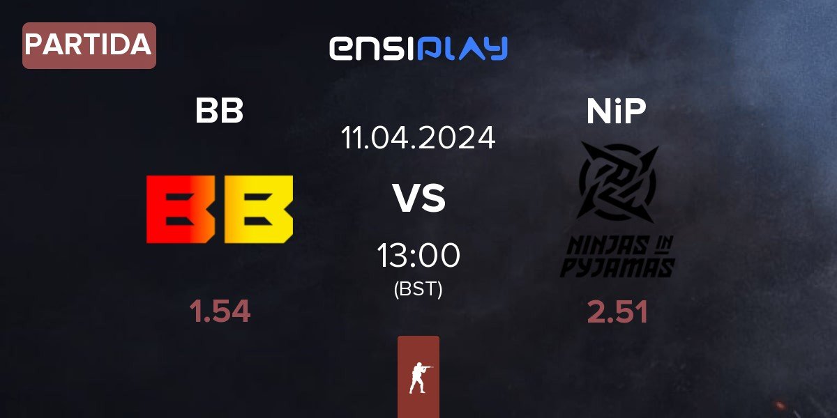 Partida BetBoom BB vs Ninjas in Pyjamas NiP | 11.04