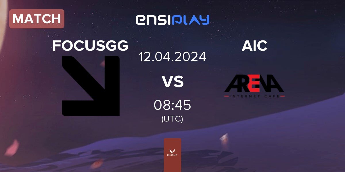 Match FOCUSGG vs ARENA Internet Cafe AIC | 12.04