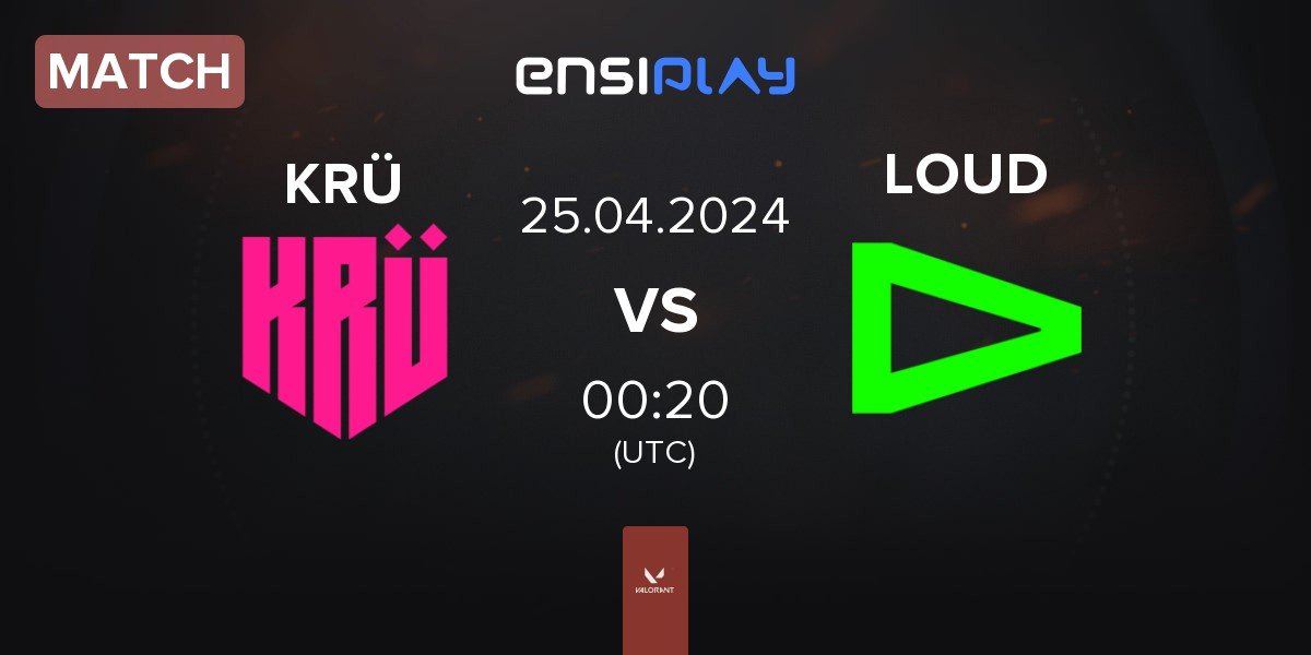 Match KRÜ Esports KRÜ vs LOUD | 25.04