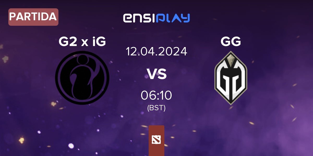Partida G2 x iG vs Gaimin Gladiators GG | 12.04