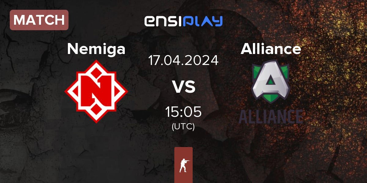 Match Nemiga Gaming Nemiga vs Alliance | 17.04