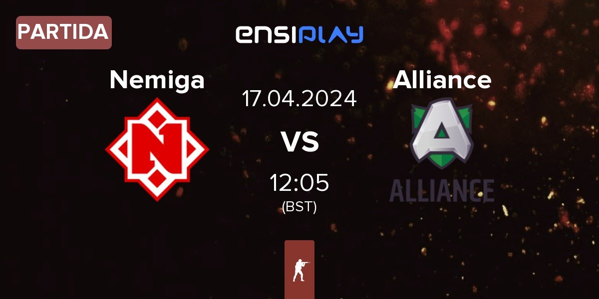 Partida Nemiga Gaming Nemiga vs Alliance | 17.04