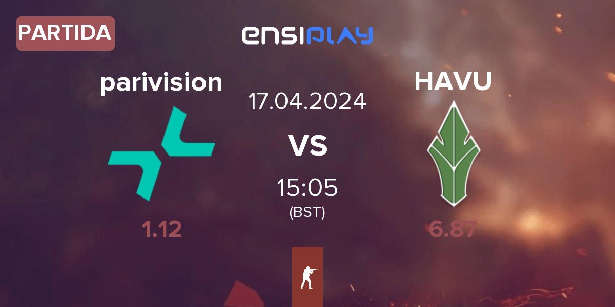Partida PARIVISION parivision vs HAVU Gaming HAVU | 17.04