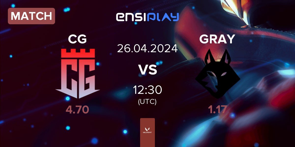 Match Carnival Gaming CG vs Grayfox Esports GRAY | 26.04