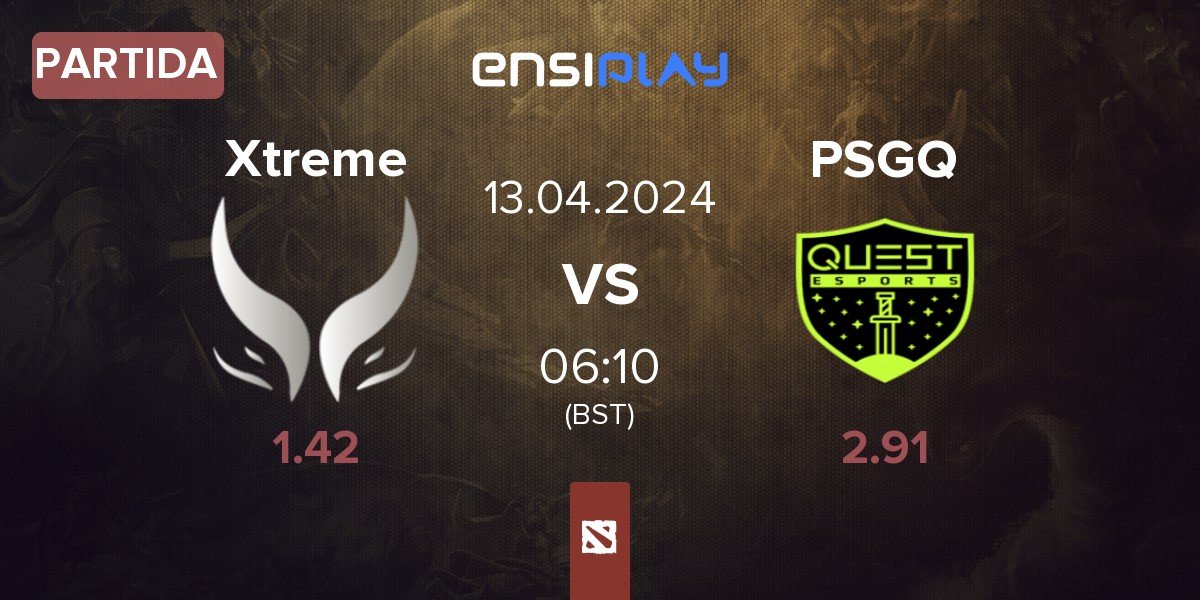 Partida Xtreme Gaming Xtreme vs PSG.Quest PSGQ | 13.04