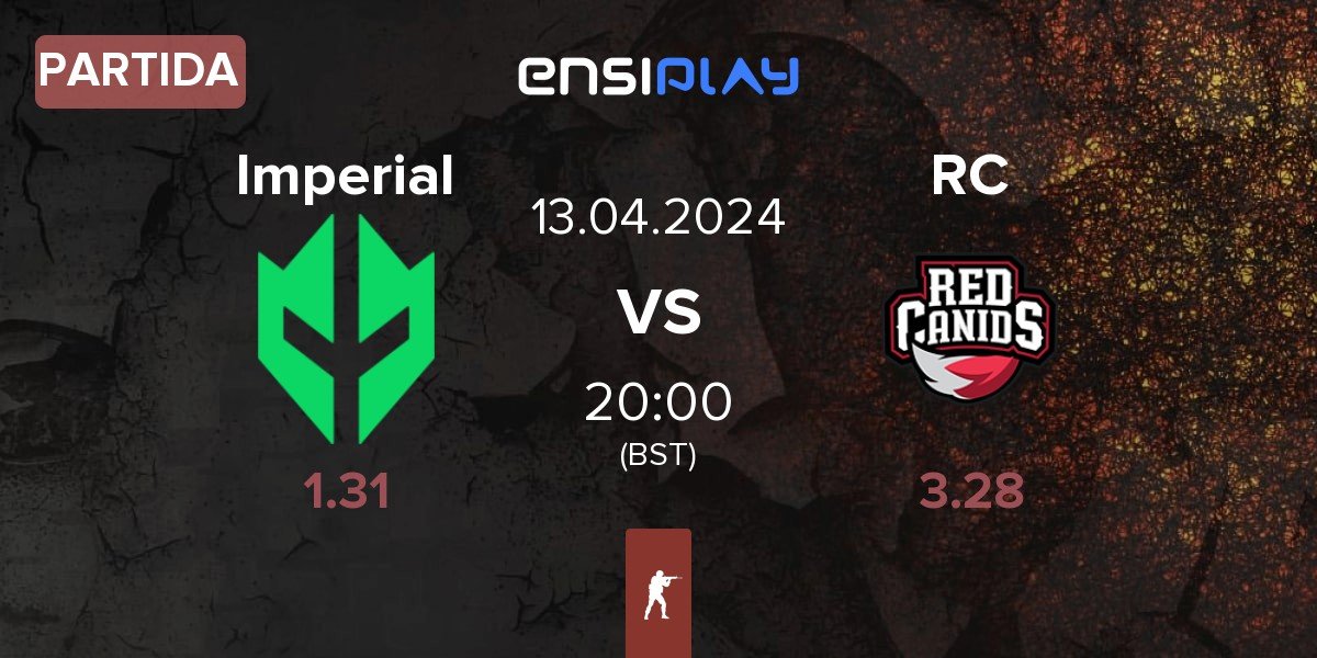 Partida Imperial Esports Imperial vs Red Canids RC | 13.04
