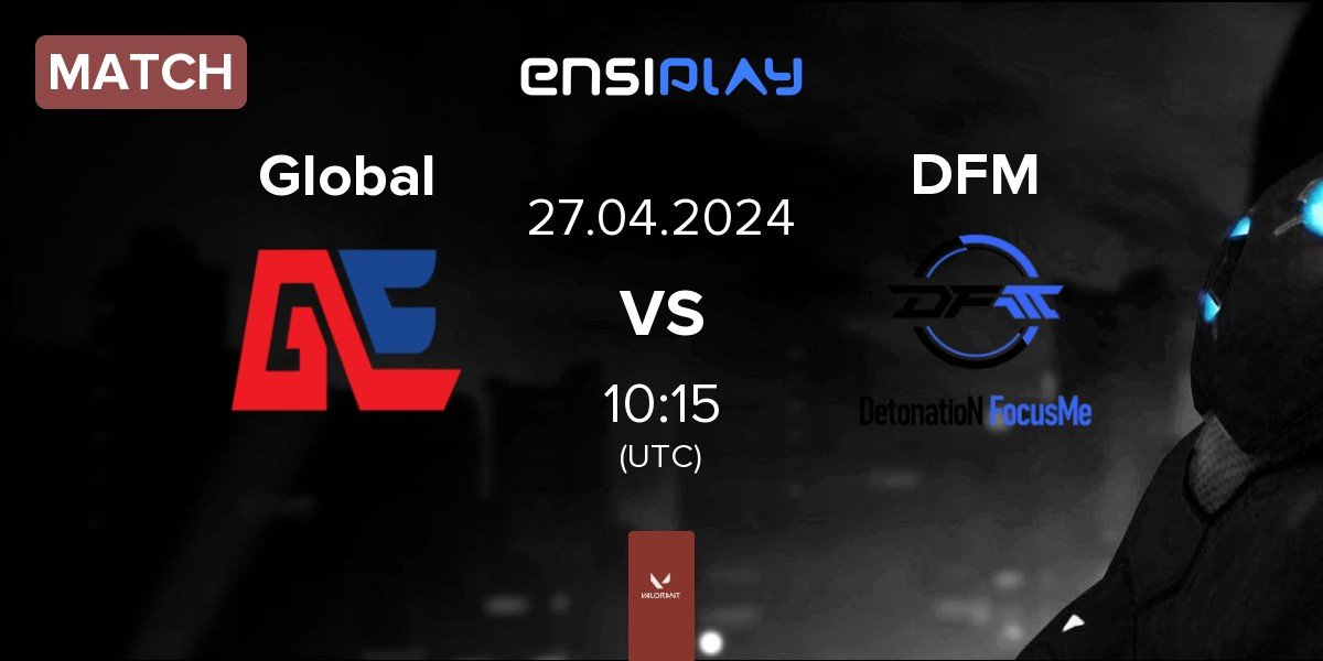 Match Global Esports Global vs DetonatioN FocusMe DFM | 27.04