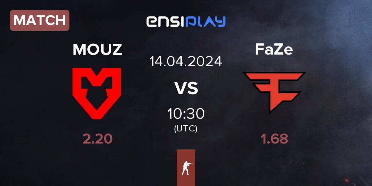Match MOUZ vs FaZe Clan FaZe | 14.04