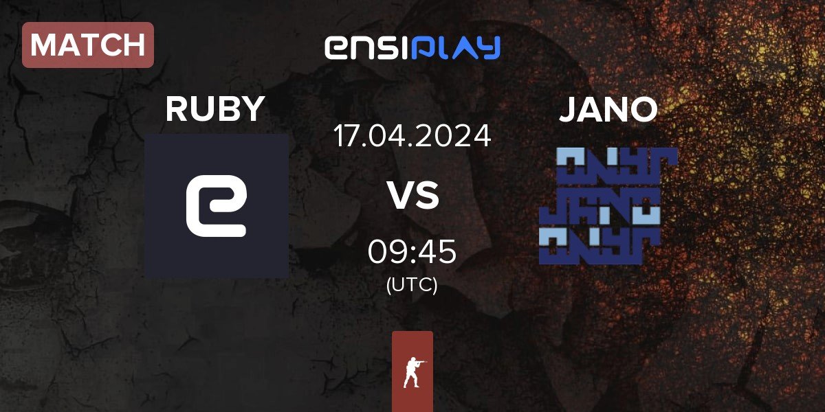 Match RUBY vs JANO Esports JANO | 17.04