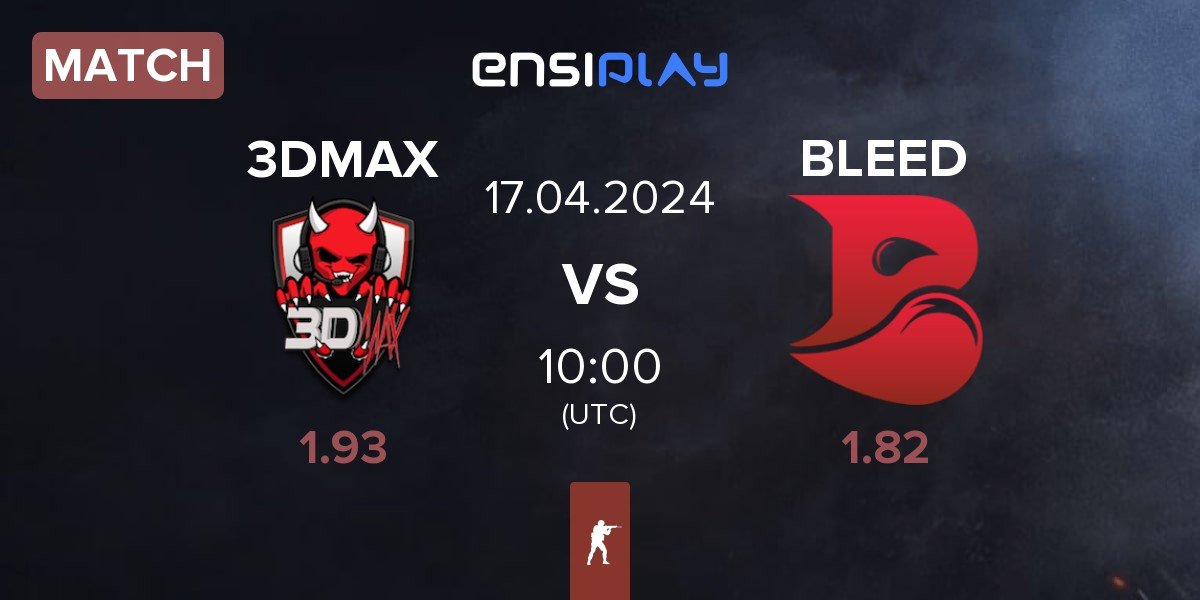 Match 3DMAX vs BLEED Esports BLEED | 17.04