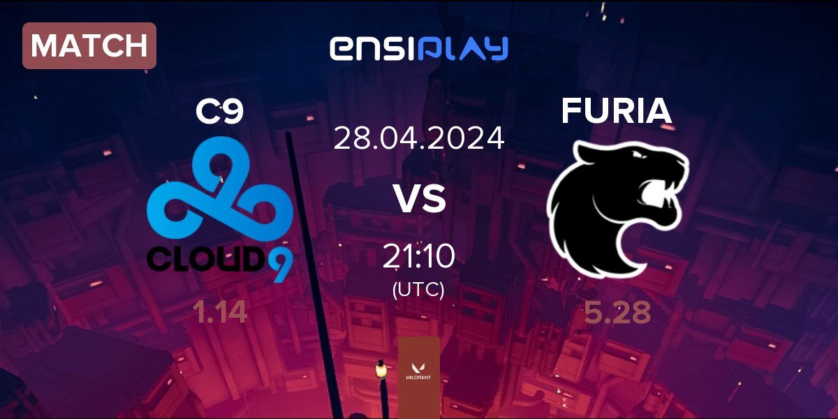 Match Cloud9 C9 vs FURIA Esports FURIA | 28.04