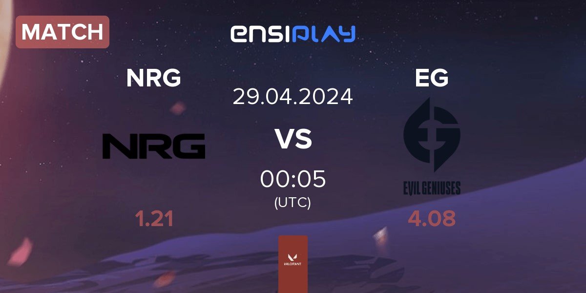 Match NRG vs Evil Geniuses EG | 28.04