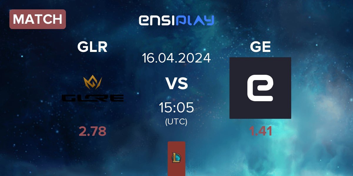 Match GLORE GLR vs Geekay Esports GK | 16.04