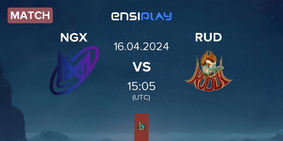 Match Nigma Galaxy NGX vs Ruddy Esports RUD | 16.04