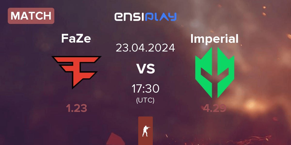 Match FaZe Clan FaZe vs Imperial Esports Imperial | 23.04