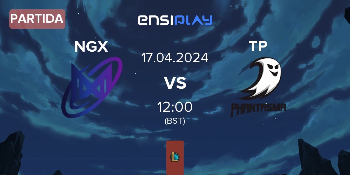 Partida Nigma Galaxy NGX vs Team Phantasma TP | 17.04