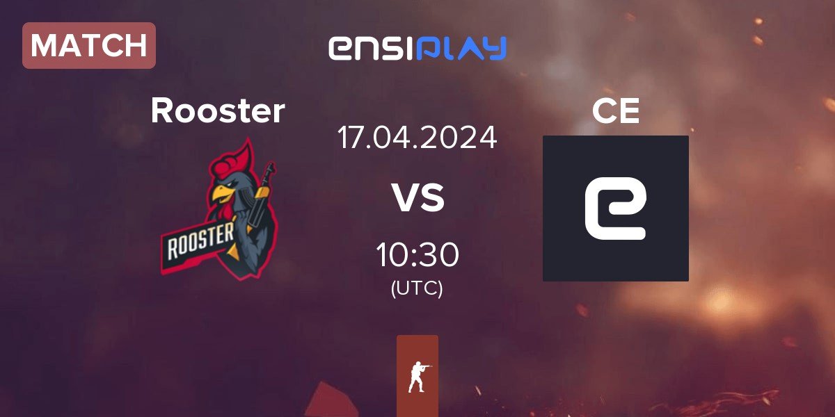 Match Rooster vs Canon Event CE | 17.04