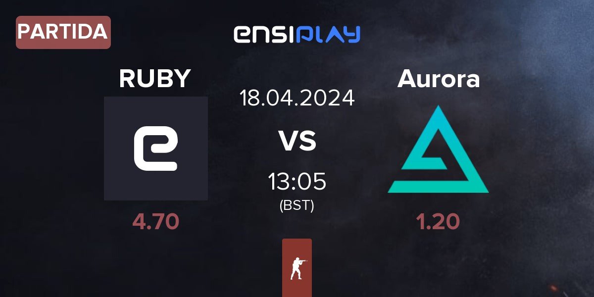Partida RUBY vs Aurora Gaming Aurora | 18.04