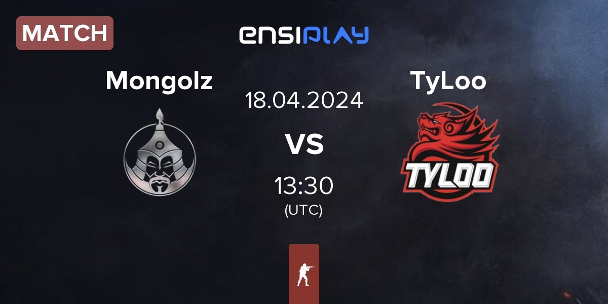 Match The Mongolz Mongolz vs TyLoo | 18.04