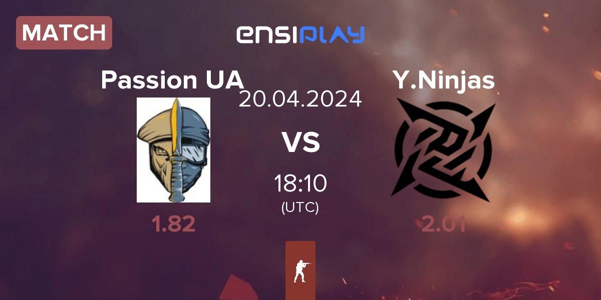 Match Passion UA vs Young Ninjas Y.Ninjas | 20.04