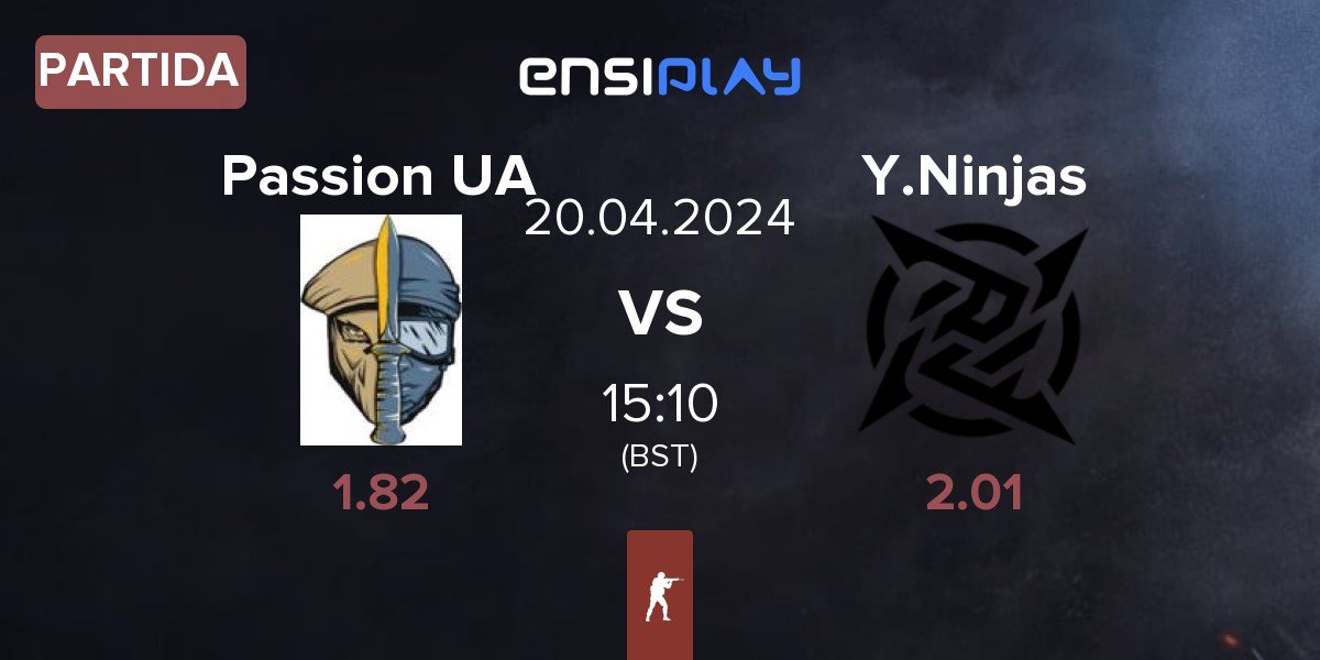 Partida Passion UA vs Young Ninjas Y.Ninjas | 20.04