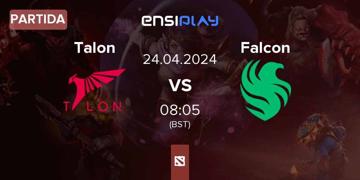 Partida Talon Esports Talon vs Team Falcons Falcon | 24.04