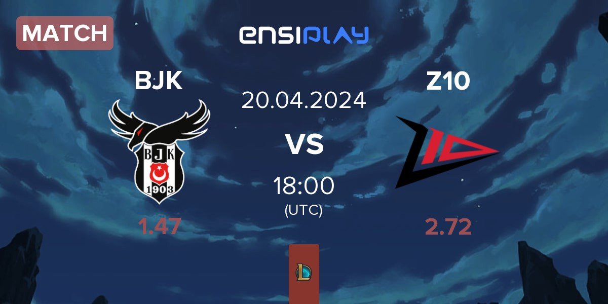 Match Besiktas Esports BJK vs Zero Tenacity Z10 | 20.04