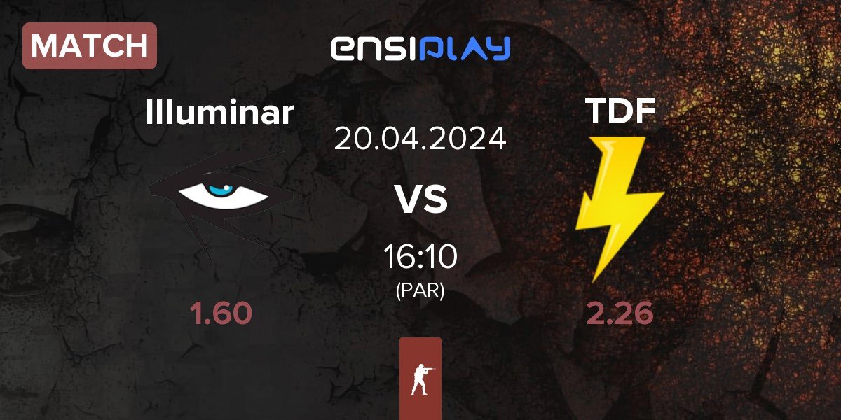 Match Illuminar Gaming Illuminar vs ThunderFlash TDF | 20.04