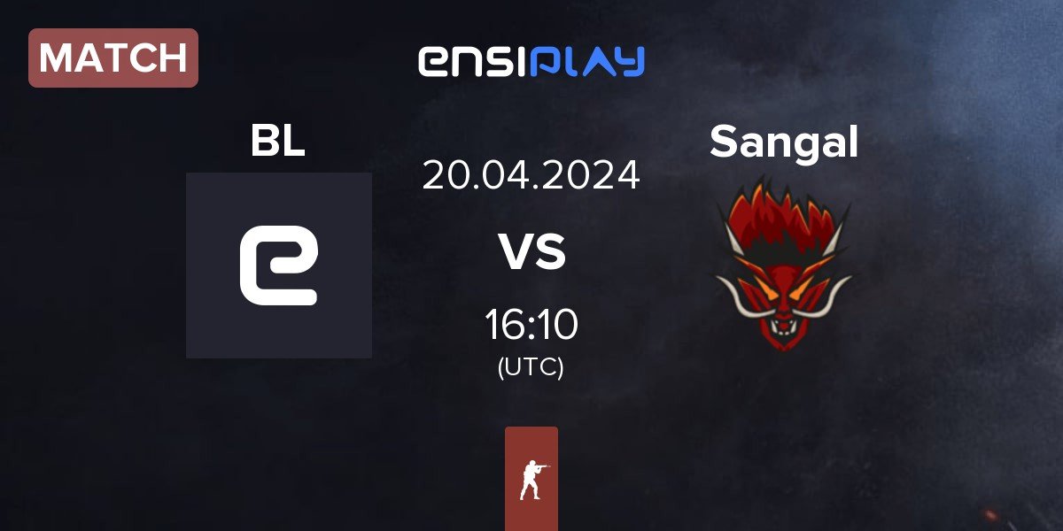 Match brazylijski luz BL vs Sangal Esports Sangal | 20.04