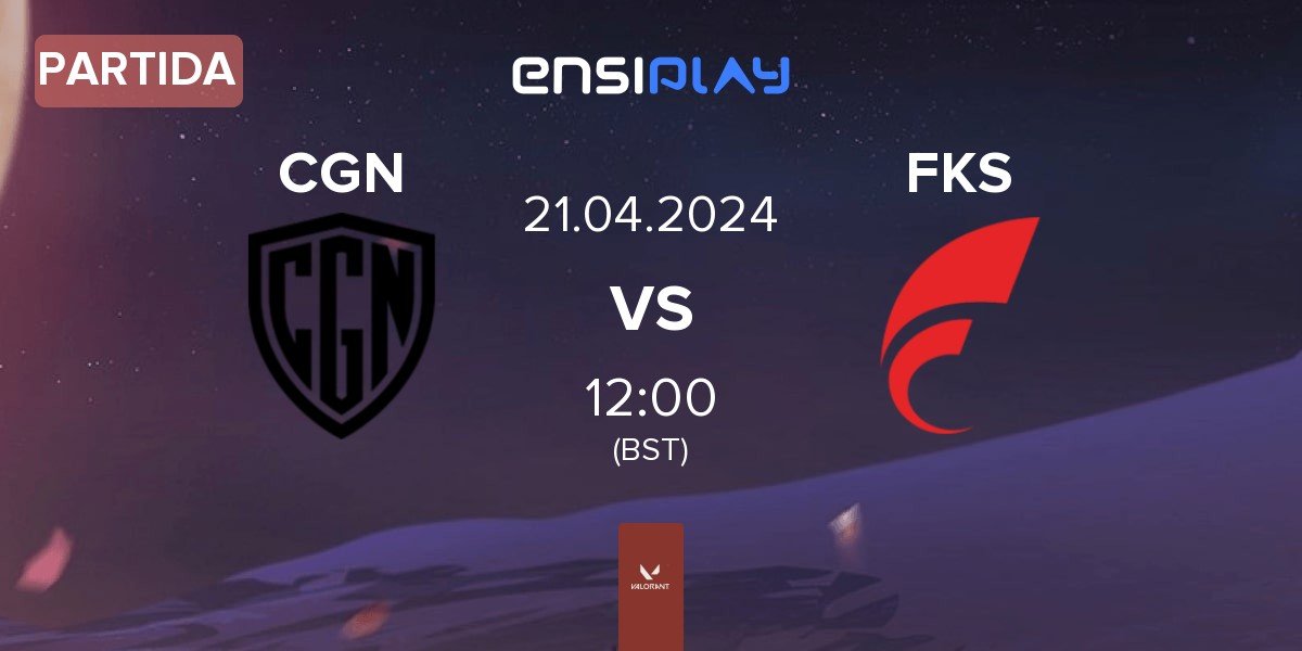 Partida CGN Esports CGN vs FOKUS FKS | 21.04
