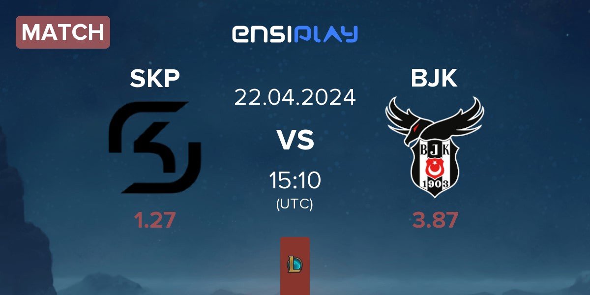 Match SK Gaming Prime SKP vs Besiktas Esports BJK | 22.04