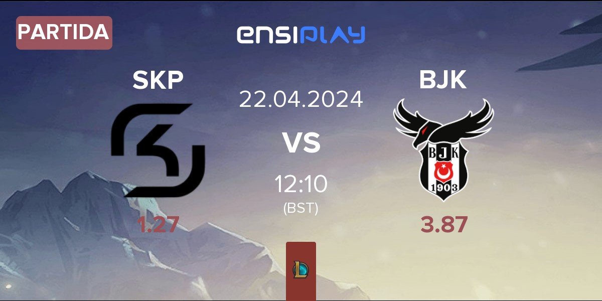 Partida SK Gaming Prime SKP vs Besiktas Esports BJK | 22.04