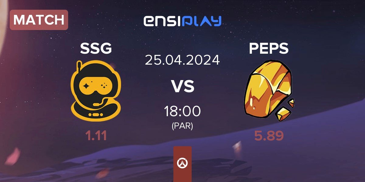 Match Spacestation Gaming SSG vs Team Peps PEPS | 25.04