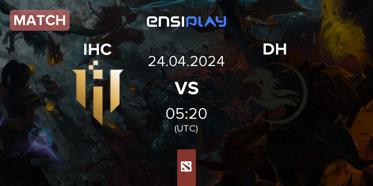 Match IHC Esports IHC vs Dark Horse DH | 24.04