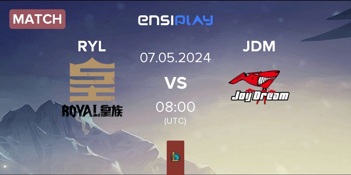 Match Royal Club RYL vs Joy Dream JDM | 07.05