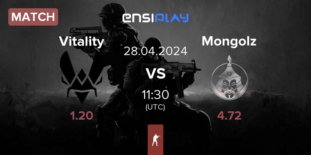 Match Team Vitality Vitality vs The Mongolz Mongolz | 28.04