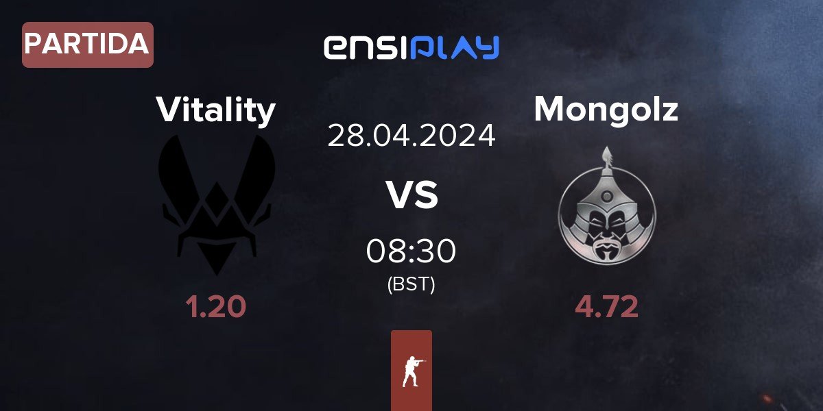 Partida Team Vitality Vitality vs The Mongolz Mongolz | 28.04